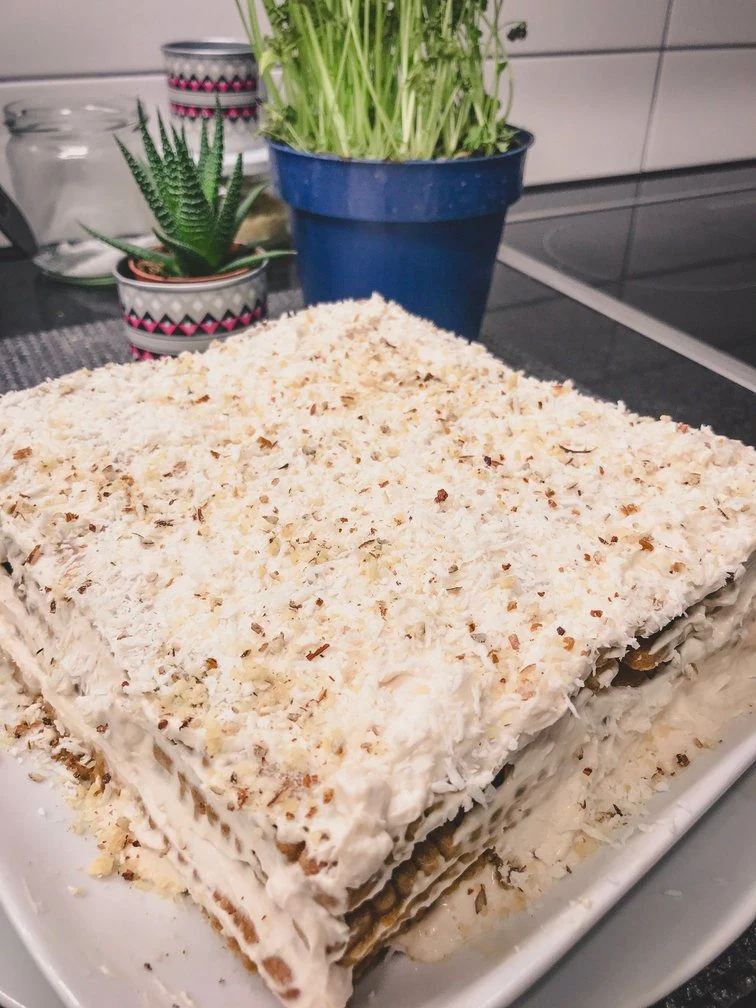Vegan Coconut Cake Dessert