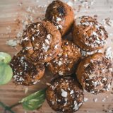 Vegan Coffee Banana Muffins